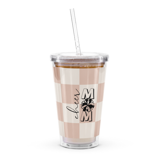 Cheer Mom Insulated Tumbler – 16 oz