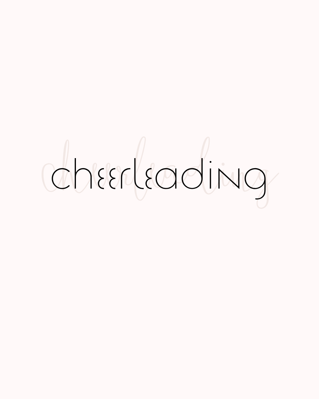 Cheerleading Collection β Spirit, Style & Sparkle