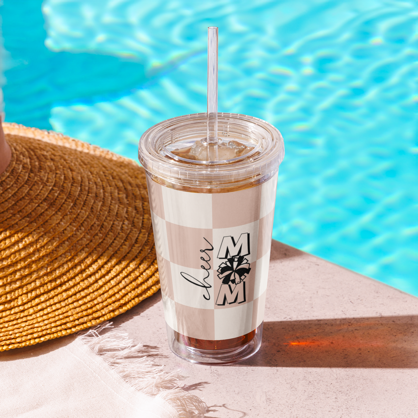 Cheer Mom Insulated Tumbler – 16 oz